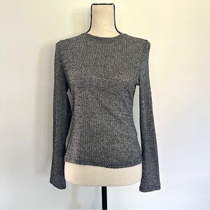 Mock neck knit top